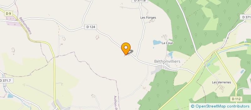 localisation de l'entreprise MONSIEUR GILLES MELET à BETHONVILLIERS