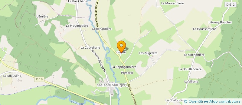 localisation de l'entreprise MONSIEUR GILLES MENAGER à MOUTIERS-AU-PERCHE