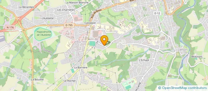 localisation de l'entreprise MONSIEUR GILLES MENGUY  DINAN