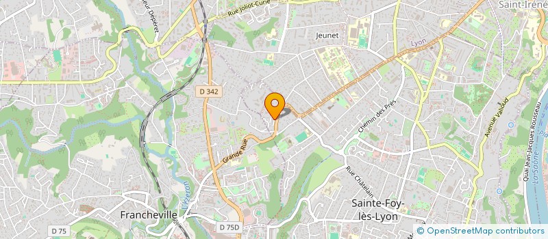 localisation de l'entreprise MONSIEUR GILLES MENZOYAN à SAINTE-FOY-LES-LYON