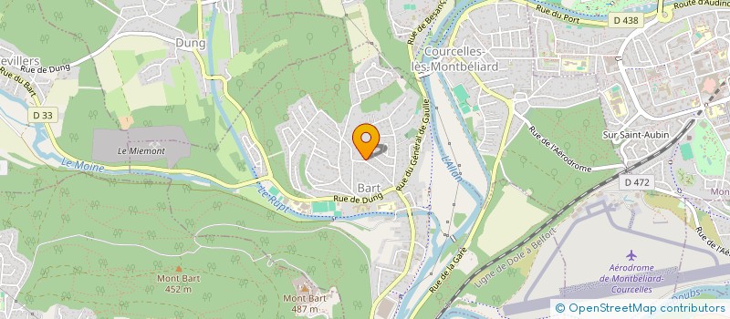 localisation de l'entreprise MONSIEUR GILLES MEQUILLET  BART