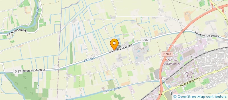 localisation de l'entreprise MONSIEUR GILLES MERLIN  MONTEUX