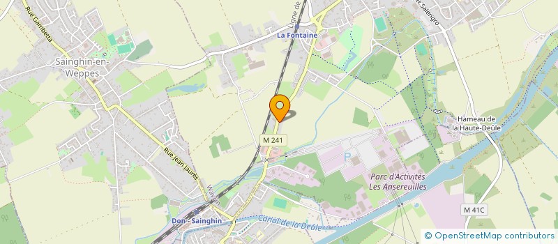 localisation de l'entreprise MONSIEUR GILLES MERLIN  WAVRIN