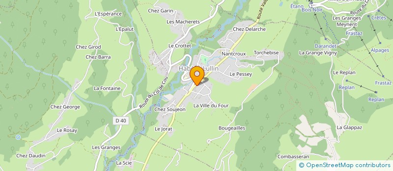 localisation de l'entreprise MONSIEUR GILLES MEZIN à VALLEIRY