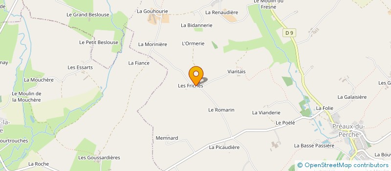 localisation de l'entreprise MONSIEUR GILLES MICHAUDEL à SAINT-HILAIRE-SUR-ERRE