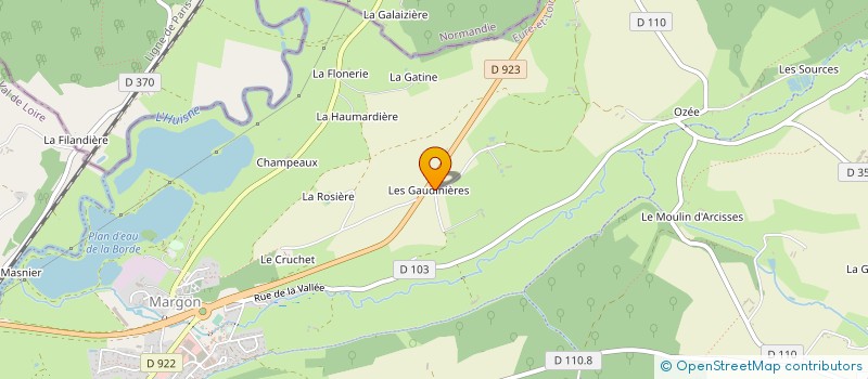 localisation de l'entreprise MONSIEUR GILLES MICHEL à ARCISSES