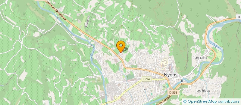 localisation de l'entreprise MONSIEUR GILLES MICHEL à NYONS