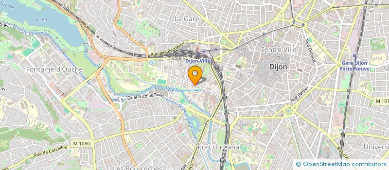 localisation de l'entreprise MONSIEUR GILLES MICHEL à DIJON