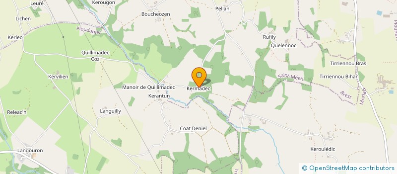 localisation de l'entreprise MONSIEUR GILLES MICHEL à PLOUIDER