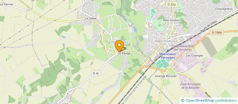 localisation de l'entreprise MONSIEUR GILLES MICOLAS à PEROUGES