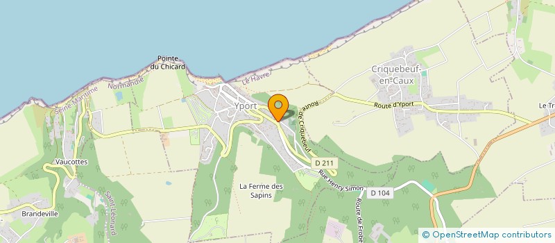 localisation de l'entreprise MONSIEUR GILLES MILLARD  YPORT