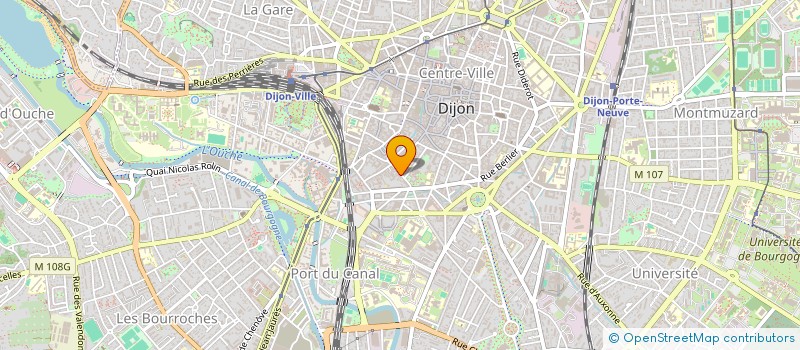 localisation de l'entreprise MONSIEUR GILLES MILLIERE à DIJON