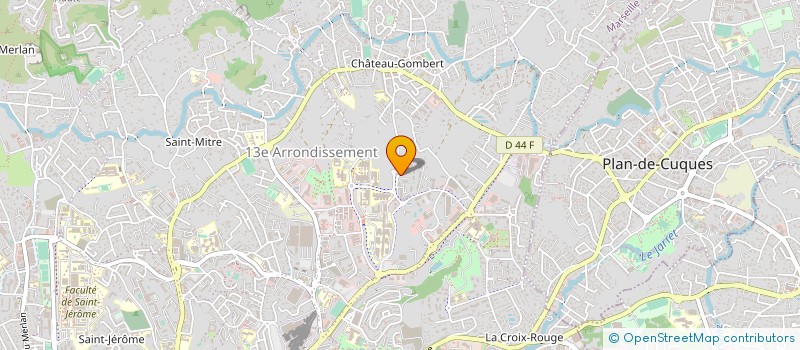 localisation de l'entreprise MONSIEUR GILLES MIRETTI à MARSEILLE