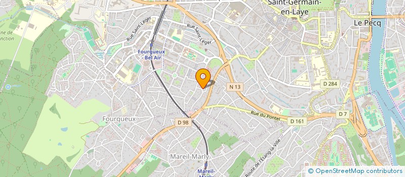 localisation de l'entreprise MONSIEUR GILLES MOLINIER  SAINT-GERMAIN-EN-LAYE