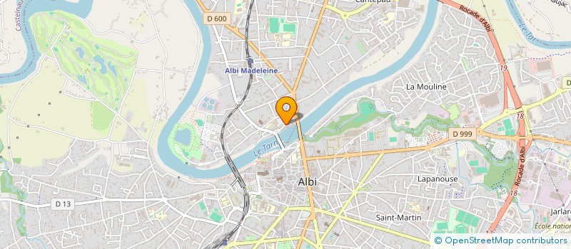 localisation de l'entreprise MONSIEUR GILLES MOLINIER à ALBI