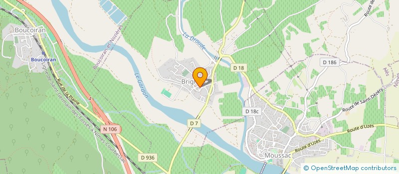 localisation de l'entreprise MONSIEUR GILLES MONAMY  BRIGNON