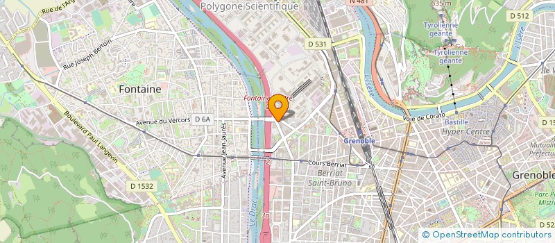 localisation de l'entreprise MONSIEUR GILLES MONIN à GRENOBLE