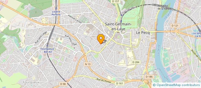 localisation de l'entreprise MONSIEUR GILLES MONNET  SAINT-GERMAIN-EN-LAYE