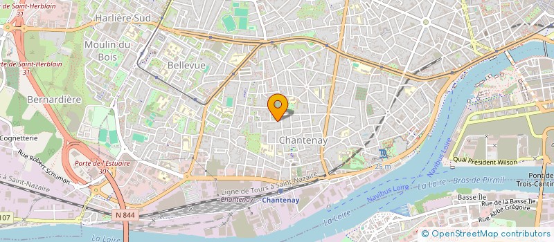localisation de l'entreprise MONSIEUR GILLES MONTAUFRAY à NANTES
