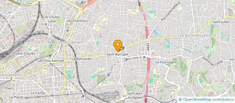 localisation de l'entreprise MONSIEUR GILLES MONTOYA à MARSEILLE