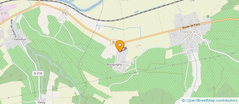 localisation de l'entreprise MONSIEUR GILLES MOREAU  CHATILLON-SUR-MARNE