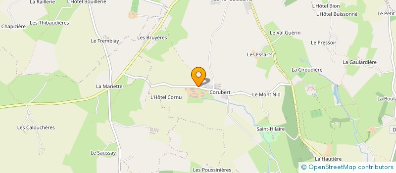 localisation de l'entreprise MONSIEUR GILLES MOREAU à PERCHE-EN-NOCE