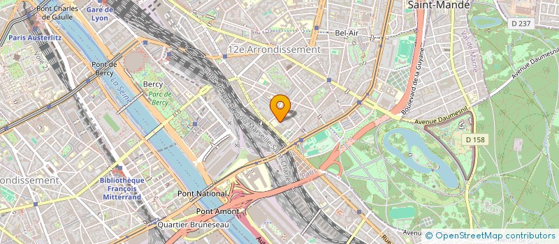 localisation de l'entreprise MONSIEUR GILLES MOREL  PARIS