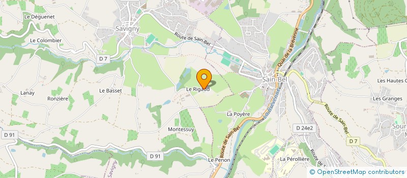 localisation de l'entreprise MONSIEUR GILLES MORETTON à SAVIGNY