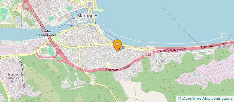 localisation de l'entreprise MONSIEUR GILLES MORIEUX  MARTIGUES