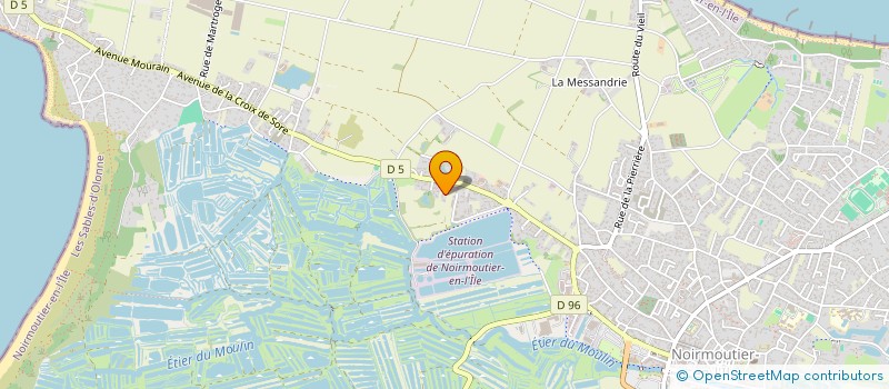 localisation de l'entreprise MONSIEUR GILLES MORILLON à NOIRMOUTIER-EN-L'ILE
