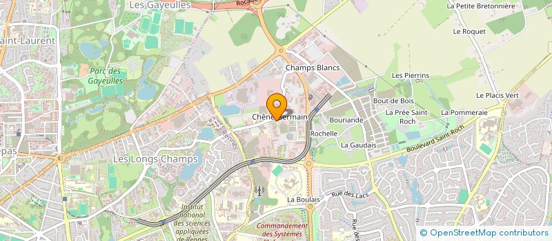 localisation de l'entreprise MONSIEUR GILLES MORIN à CESSON-SEVIGNE