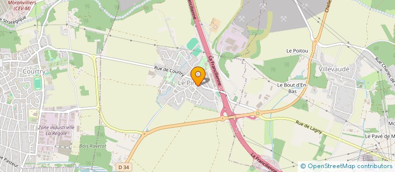 localisation de l'entreprise MONSIEUR GILLES MOULIN  LE PIN