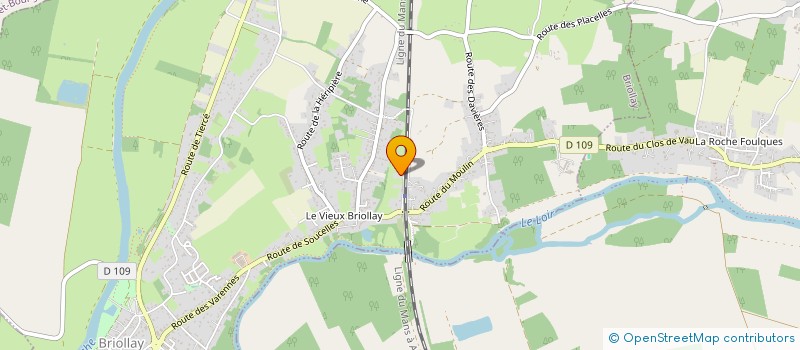 localisation de l'entreprise MONSIEUR GILLES MOURGAUD à TIERCE