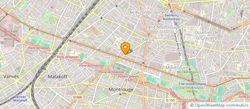 localisation de l'entreprise MONSIEUR GILLES MOYSE DIT FRIZE  PARIS