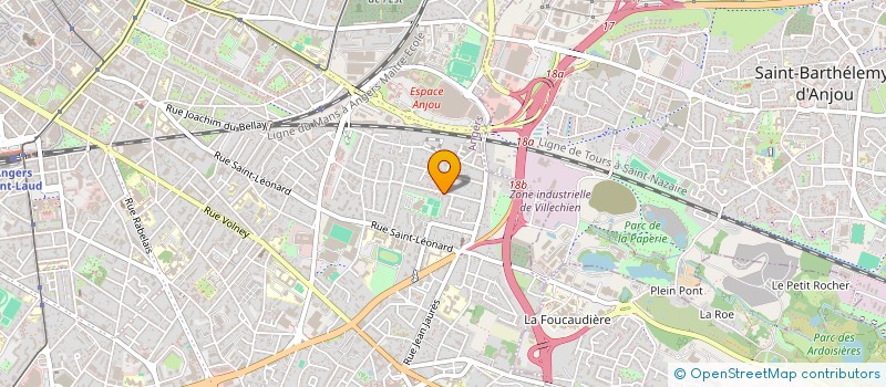 localisation de l'entreprise MONSIEUR GILLES MULOT  ANGERS