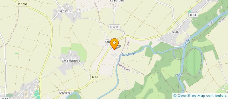 localisation de l'entreprise MONSIEUR GILLES MURAT à MARINGUES
