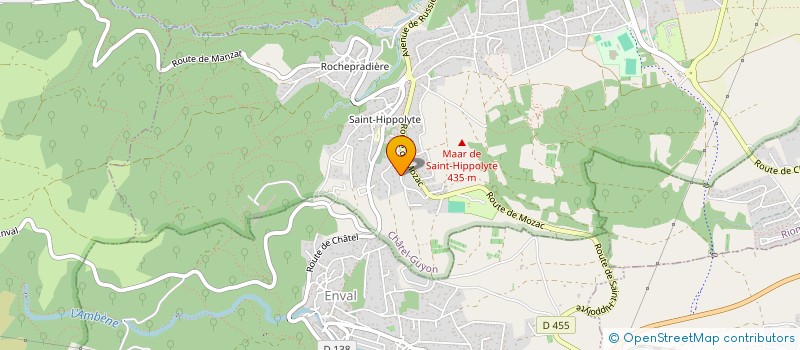 localisation de l'entreprise MONSIEUR GILLES MURATEL à CHATEL-GUYON
