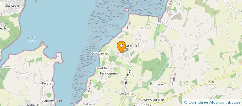 localisation de l'entreprise MONSIEUR GILLES MURAWIEC  KERBORS