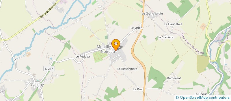 localisation de l'entreprise MONSIEUR GILLES NADIN à MONTILLY-SUR-NOIREAU