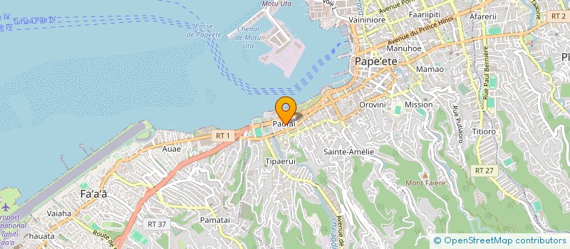 localisation de l'entreprise MONSIEUR GILLES NARAS à PAPEETE
