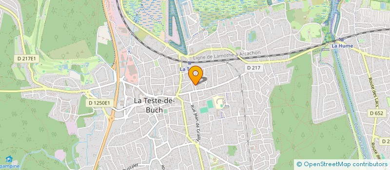 localisation de l'entreprise MONSIEUR GILLES NARGUET  LA TESTE-DE-BUCH