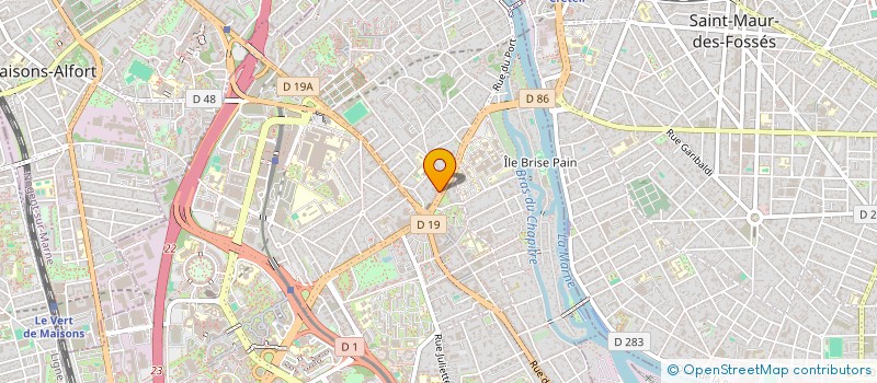 localisation de l'entreprise MONSIEUR GILLES NATAF à CRETEIL
