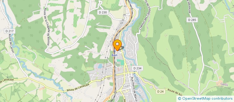 localisation de l'entreprise MONSIEUR GILLES NEANT à GAN