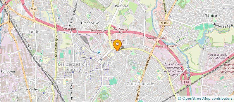 localisation de l'entreprise MONSIEUR GILLES NGOULAKO à TOULOUSE