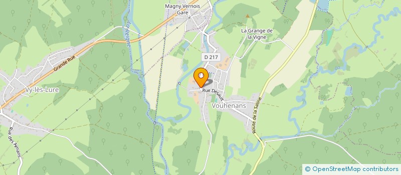 localisation de l'entreprise MONSIEUR GILLES NICOT  VOUHENANS