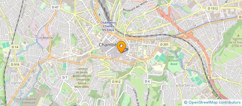 localisation de l'entreprise MONSIEUR GILLES NICOULAUD à CHAMBERY