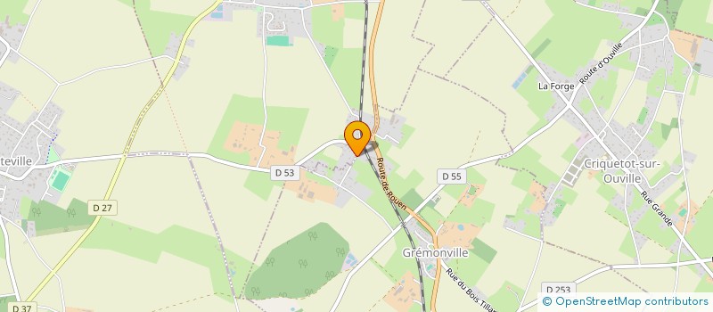 localisation de l'entreprise MONSIEUR GILLES NIEDERGAND  HARCANVILLE