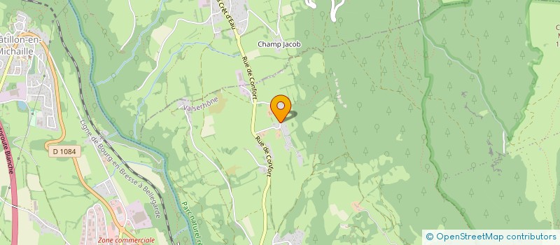 localisation de l'entreprise MONSIEUR GILLES NINET à VALSERHONE