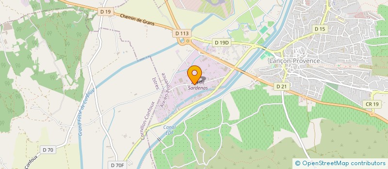 localisation de l'entreprise MONSIEUR GILLES NOTTOLI  LANCON-PROVENCE