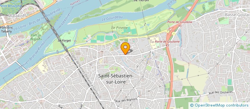 localisation de l'entreprise MONSIEUR GILLES NOUAIS à SAINT-SEBASTIEN-SUR-LOIRE